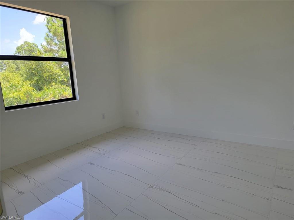 View of tiled empty room