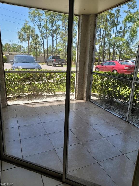 front lanai from living room