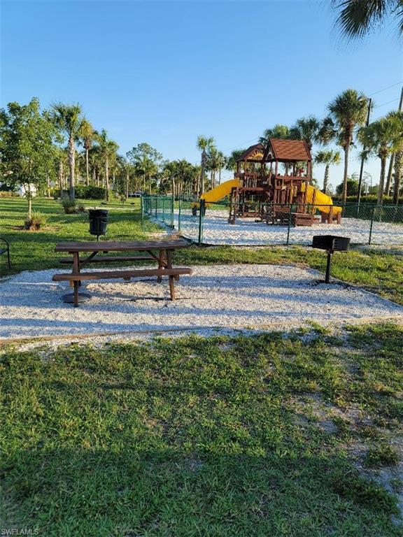 playground and picnic area