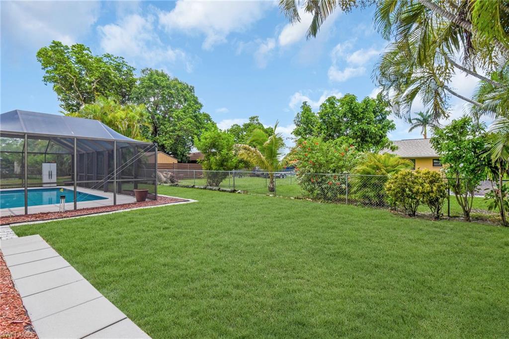 Fenced-In Backyard