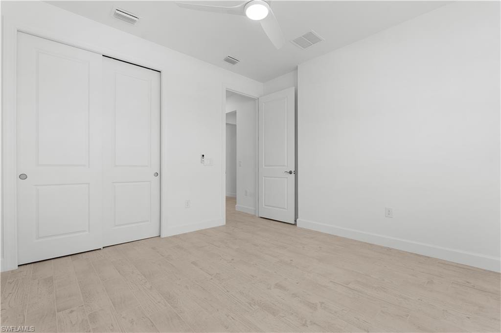 spacious guest bedroom