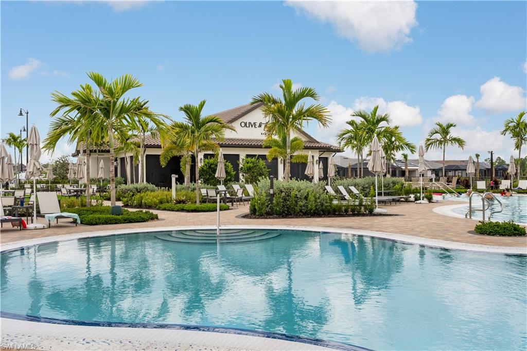 Resort style pool