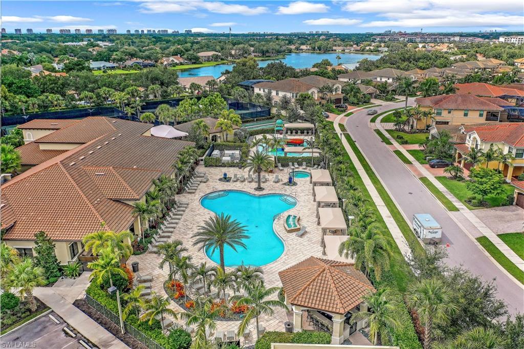 Resort style swimming pool