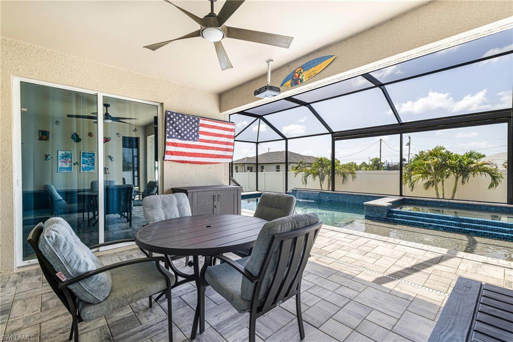 Patio terrace