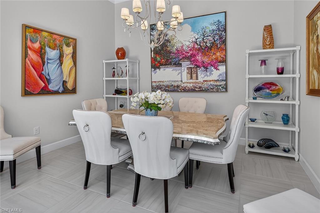 A dedicated dining room for everything from intimate dinners to holiday celebrations.