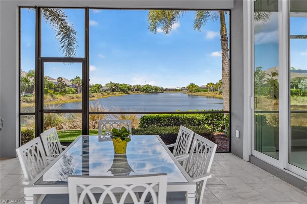 The perfect backdrop for morning coffee or evening cocktails.