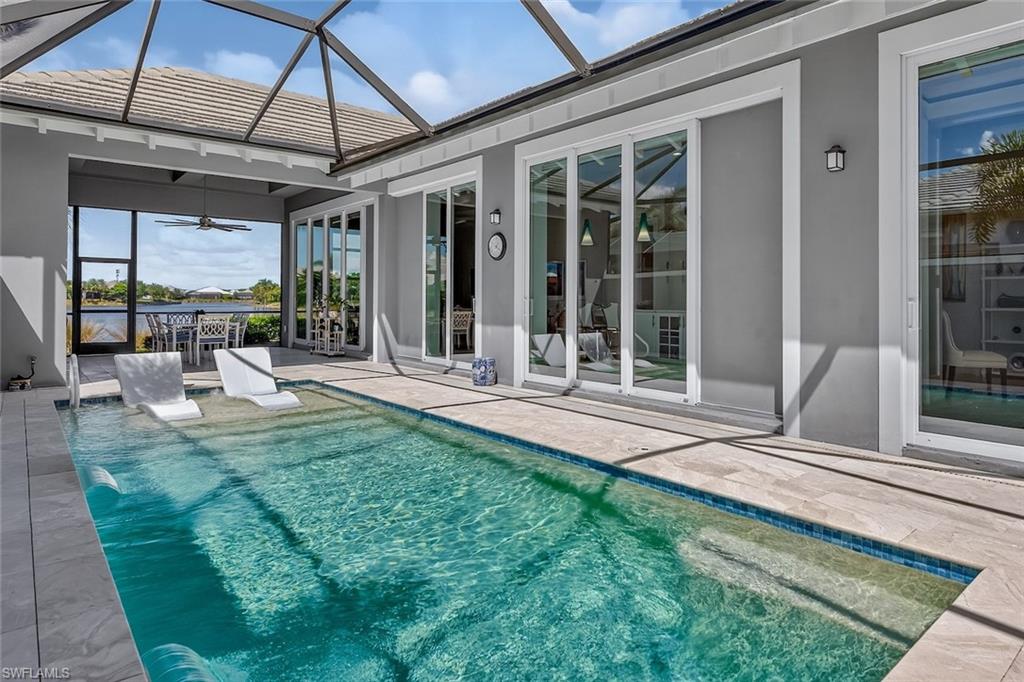Complete courtyard privacy without sacrificing beautiful long lake views.