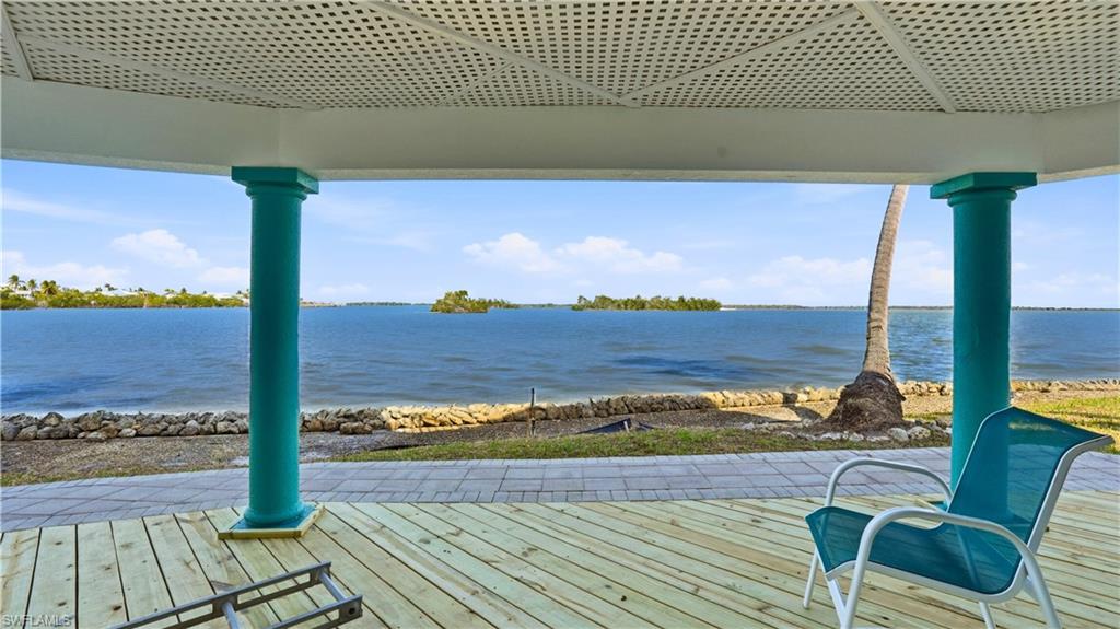 Deck with a water view - Virtually Edited Image