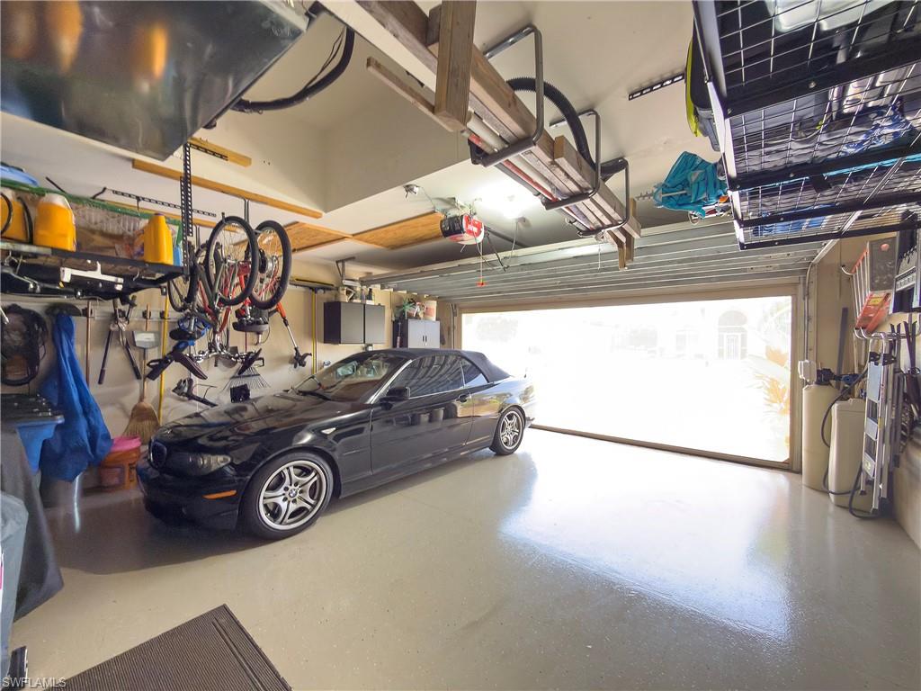 Garage complete with Epoxy Flooring
