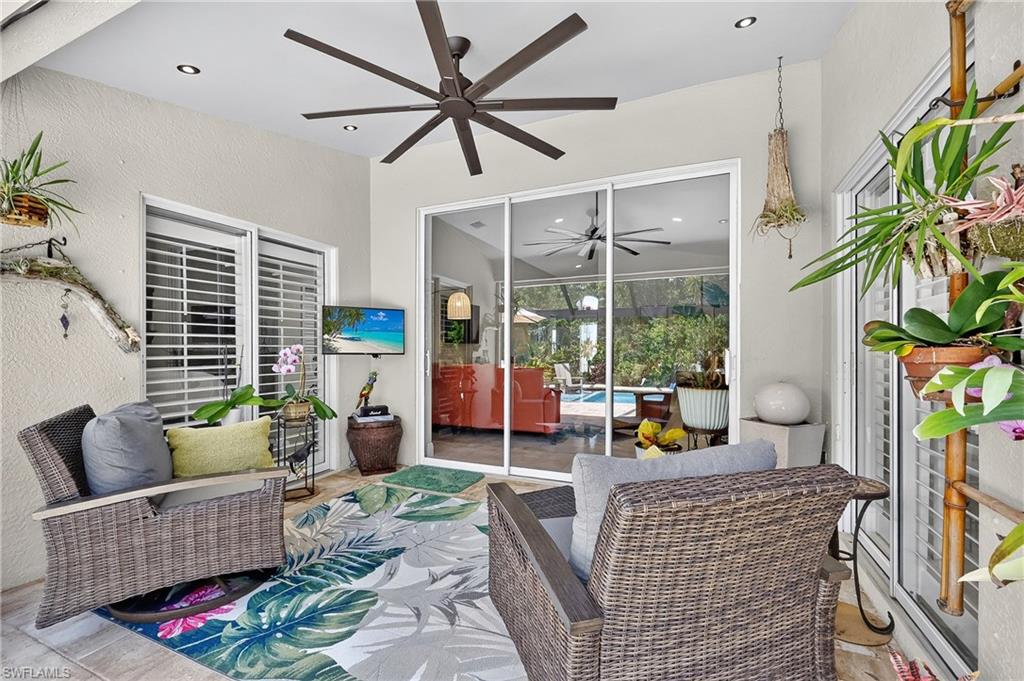 Covered Florida Lanai