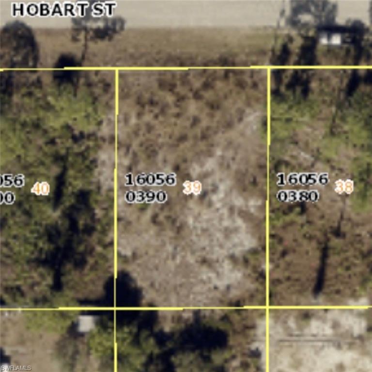 Aerial Parcel Map. Displaying property boundaries and identification numbers for the property