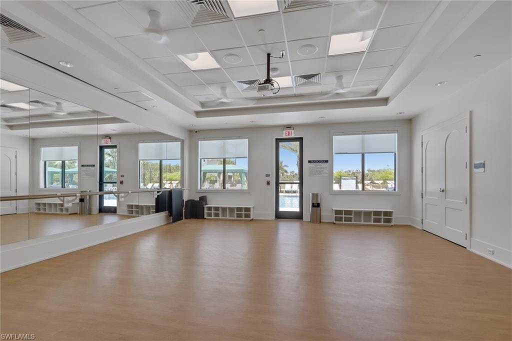 Fitness studio.
