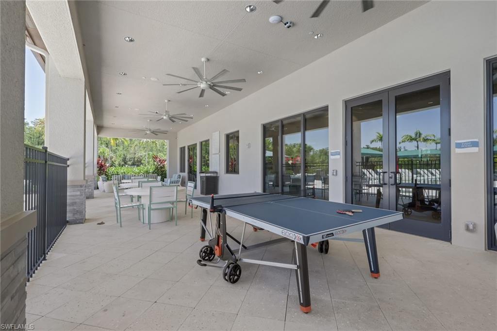 Outdoor patio.