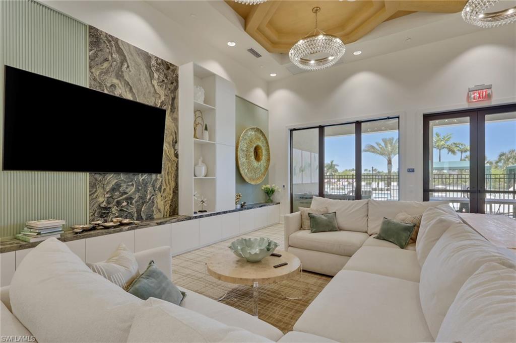 Clubhouse social room.