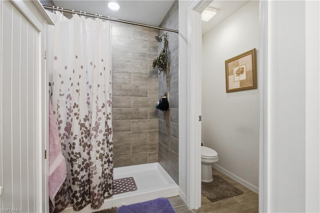 Primary bath shower