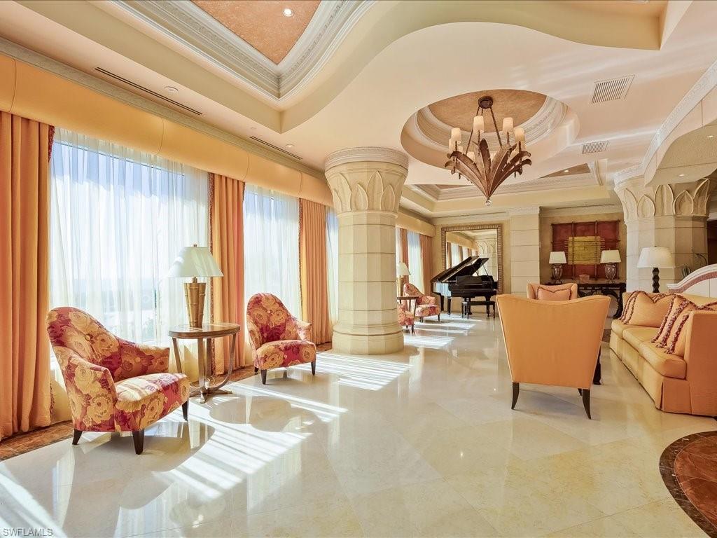 Lobby featuring crown molding