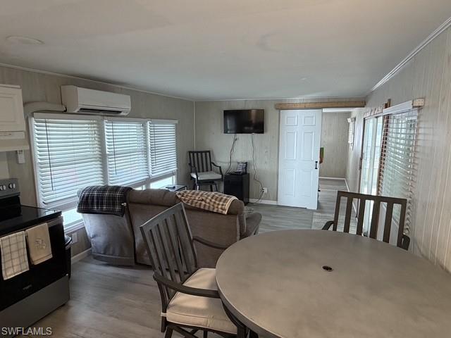 Living Room and Dining Area