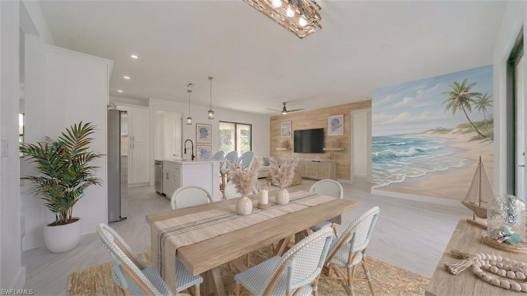 A view from the dining area! (Virtually staged & enhanced) Imagine the possibilities!