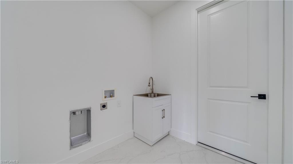 Includes utility sink!