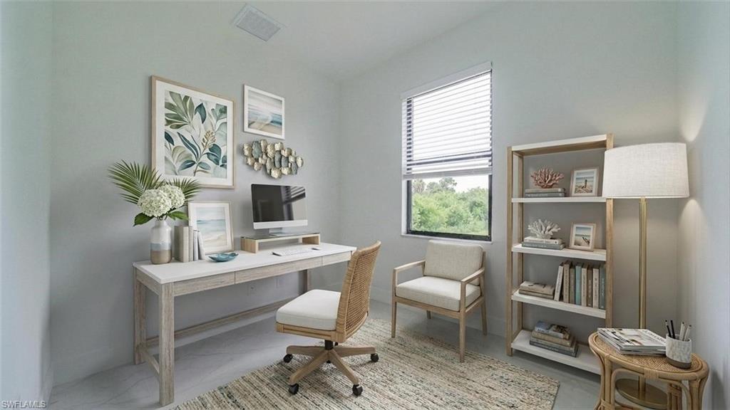 Office/Den. Could also use as a playroom or exercise room! (Virtually Staged)