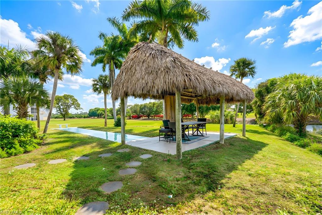 Tiki Hut Gathering place