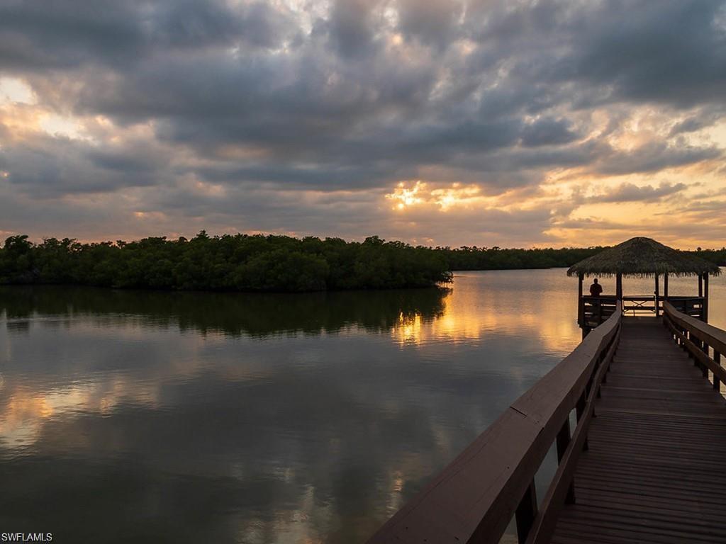 Dock at sunset