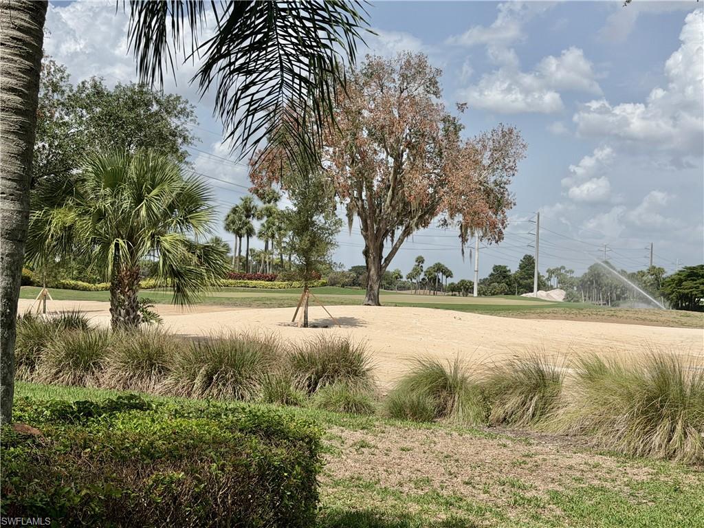 Golf course view