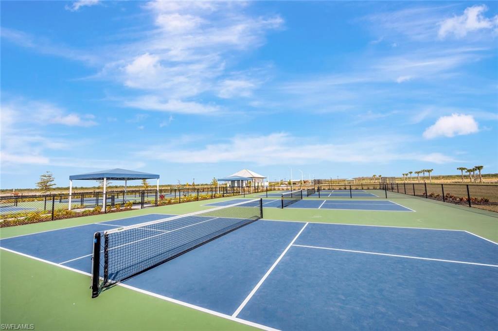 View of sport court