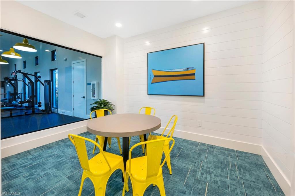 View of dining space