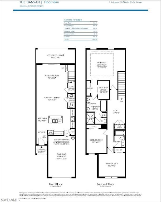 The Banyan floor plan