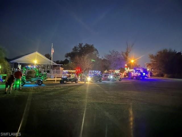 Annual Christmas golf cart parades