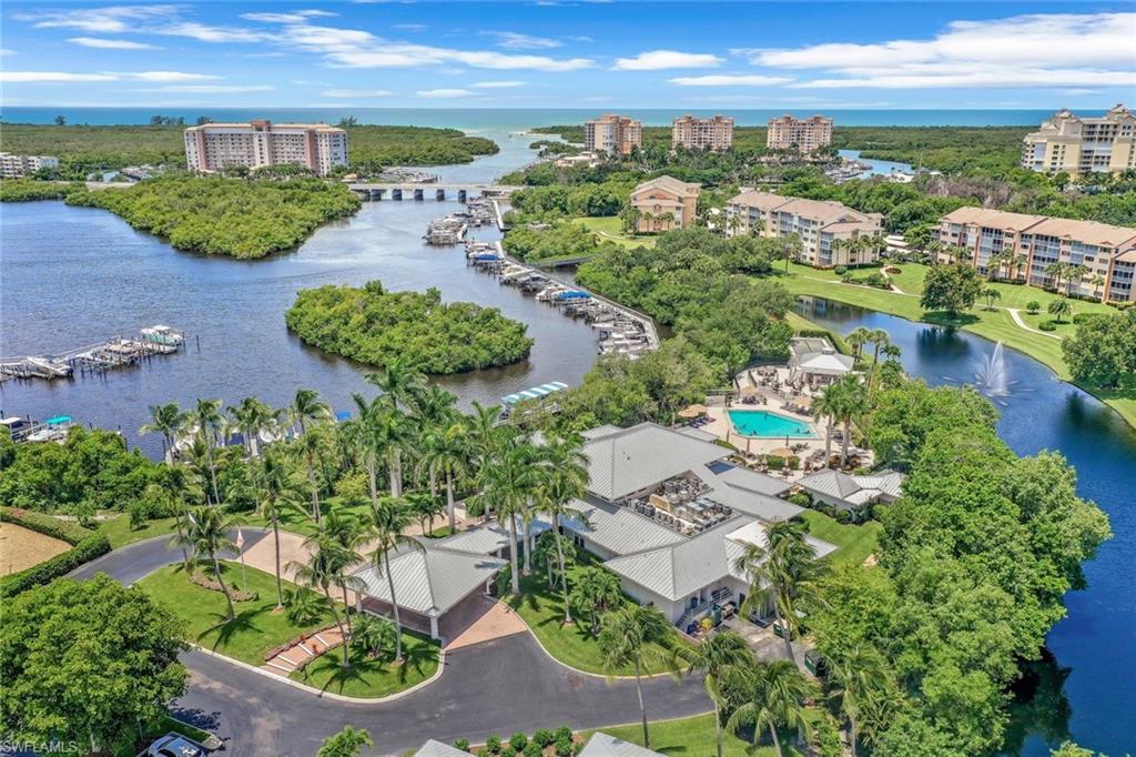 Marina within this community with private boat slips.