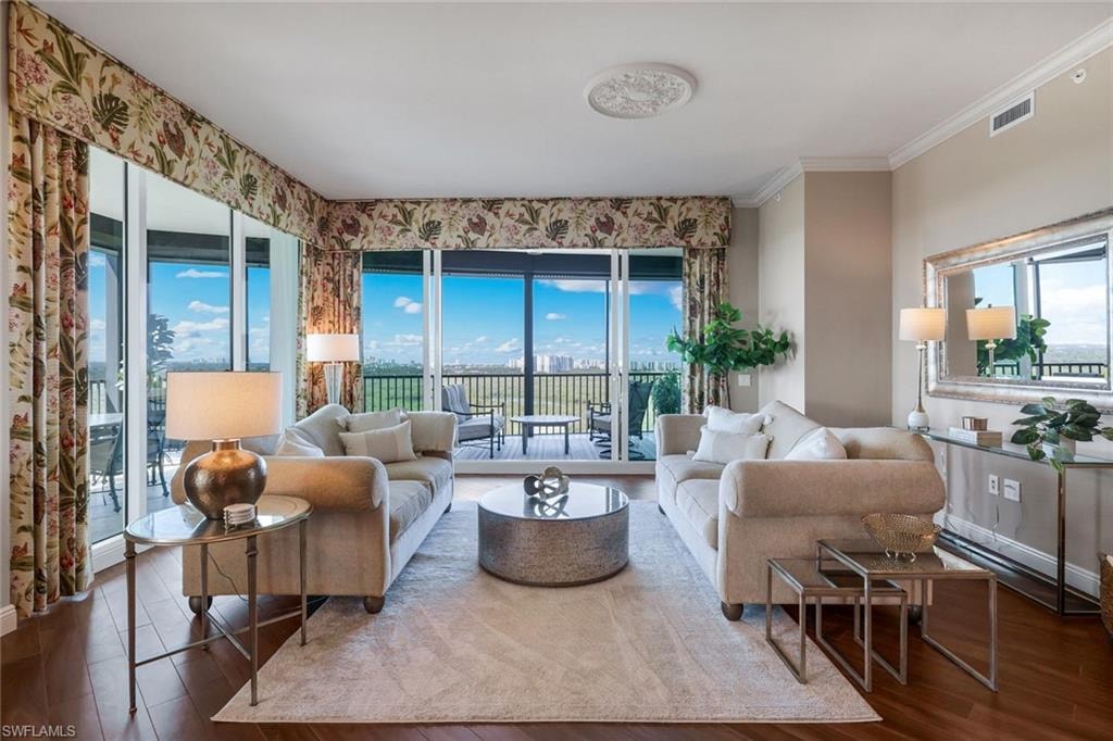 Fabulous wrap around views from your Grand Salon.