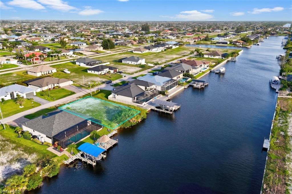 wide canal view