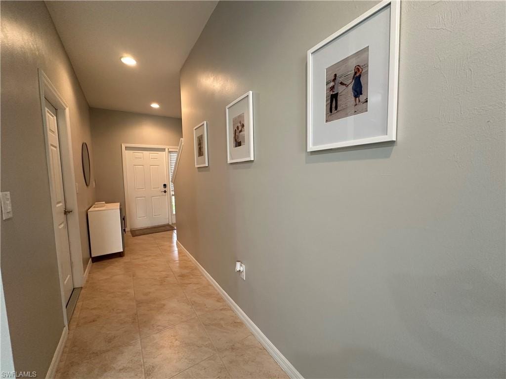 Hallway from Garage to Front Entry