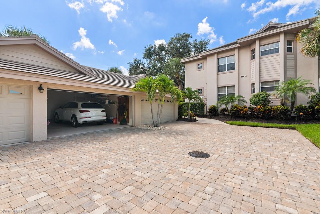 One of four garages