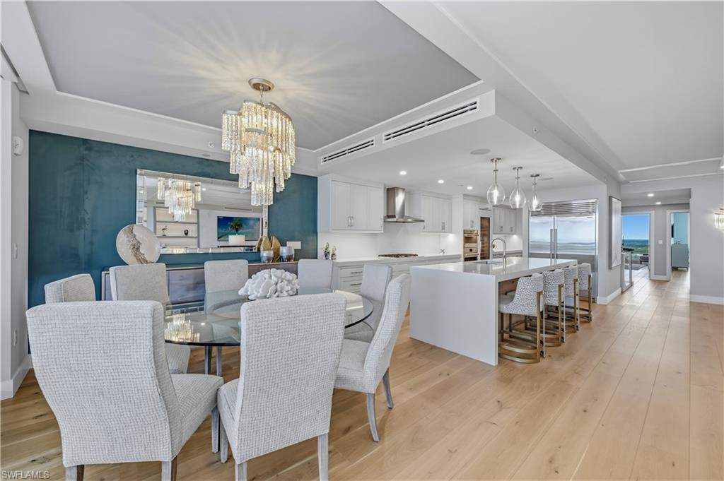 Beautiful Open Dining and Kitchen