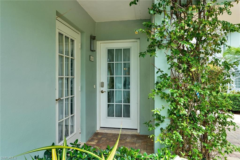Private Main entry door and also another door to kitchen