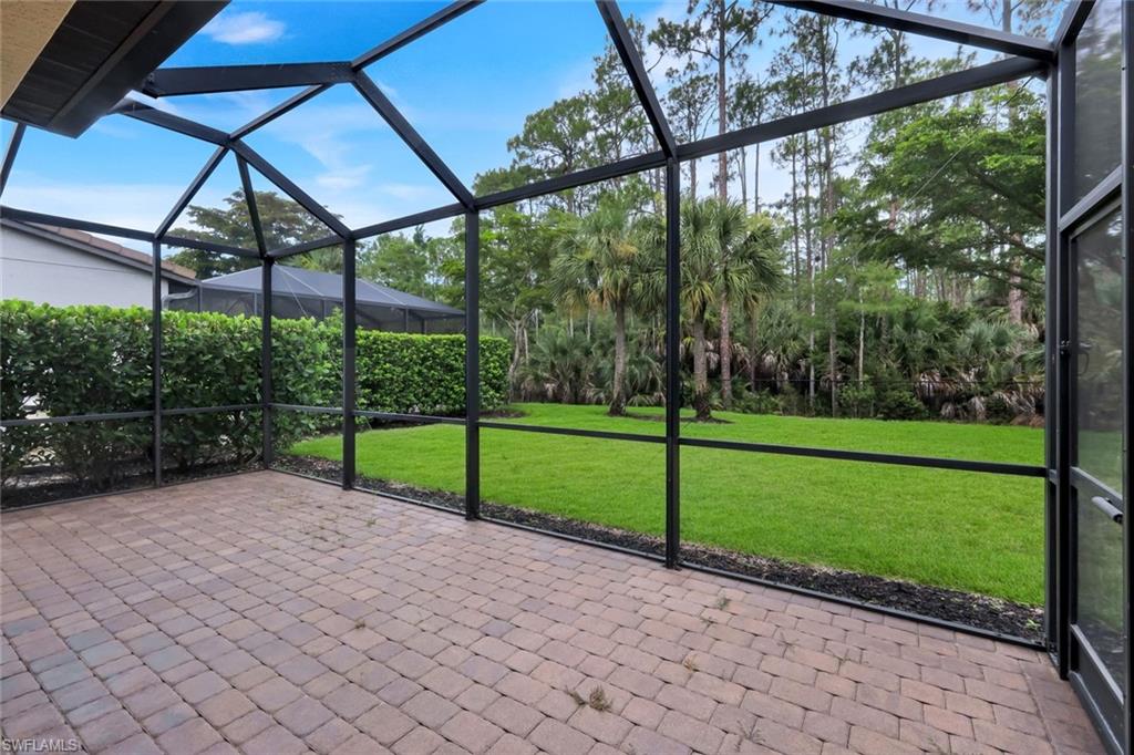 Partially Fenced yard.