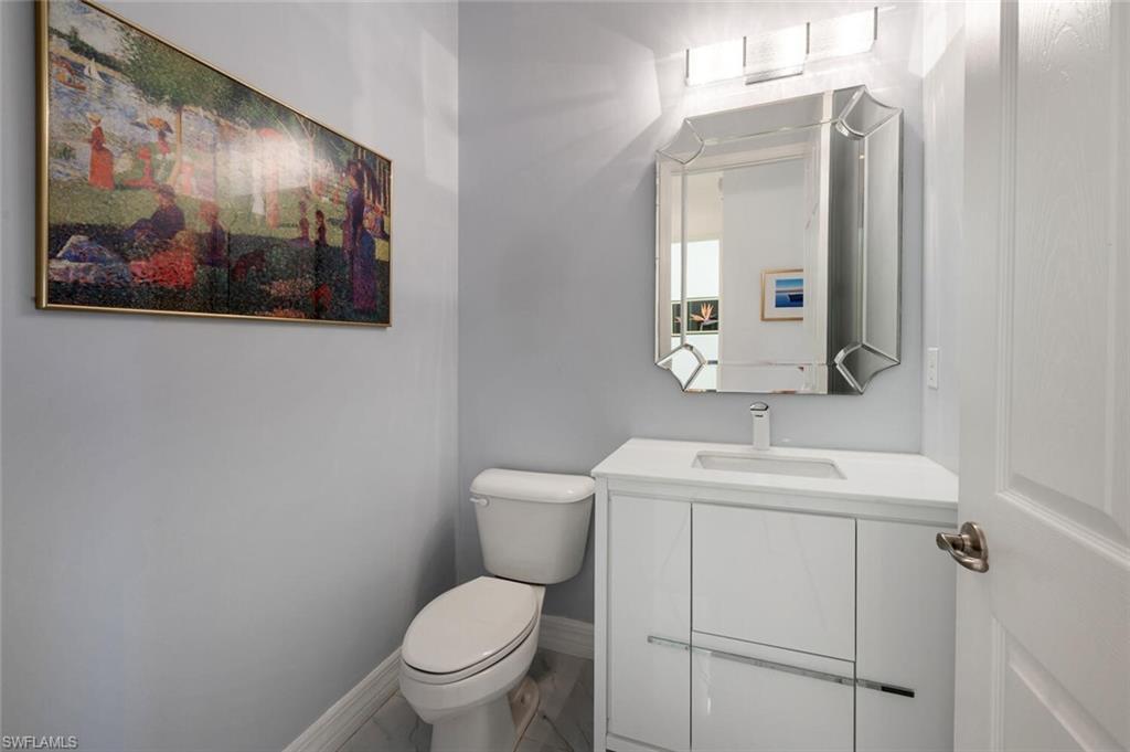 Guest powder room