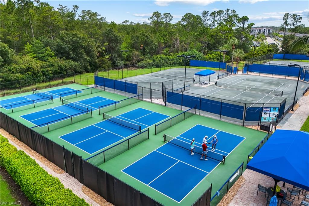 PICKLEBALL courts, alongside several tennis courts