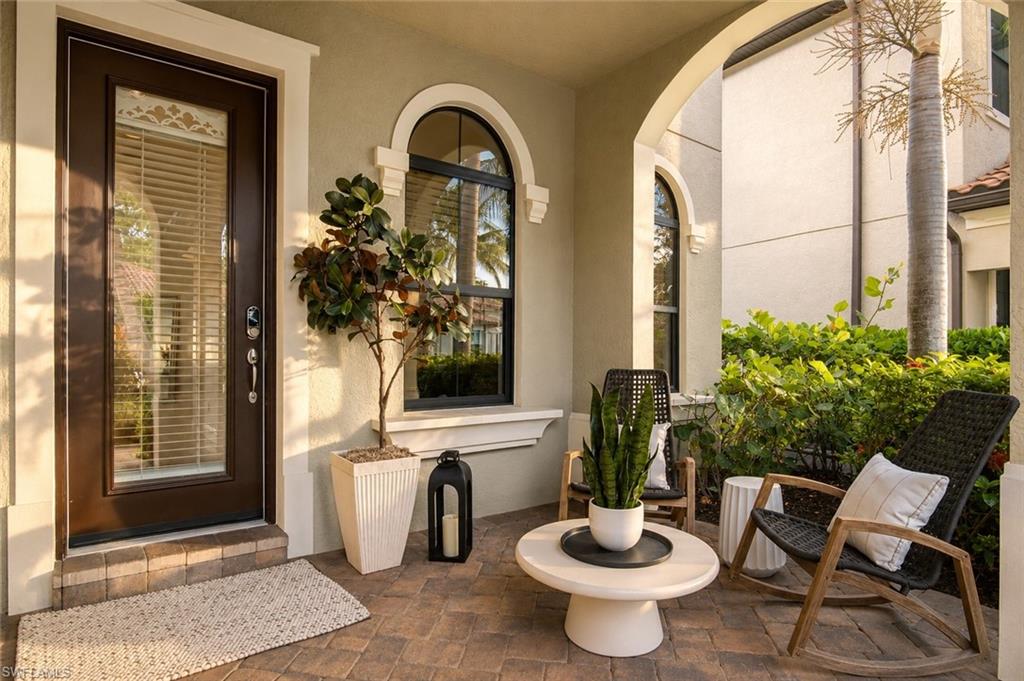 Greet your day with stuffed Dawn lighting sipping coffee on the front porch.