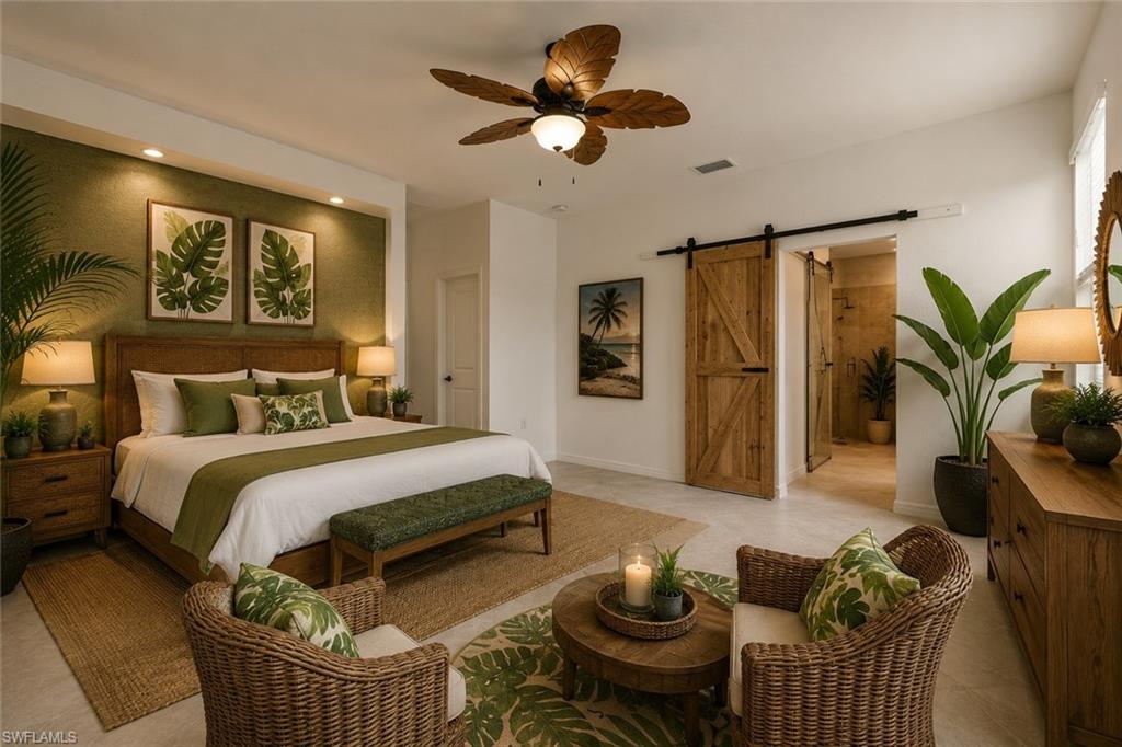 Virtually Staged photo - primary bedroom