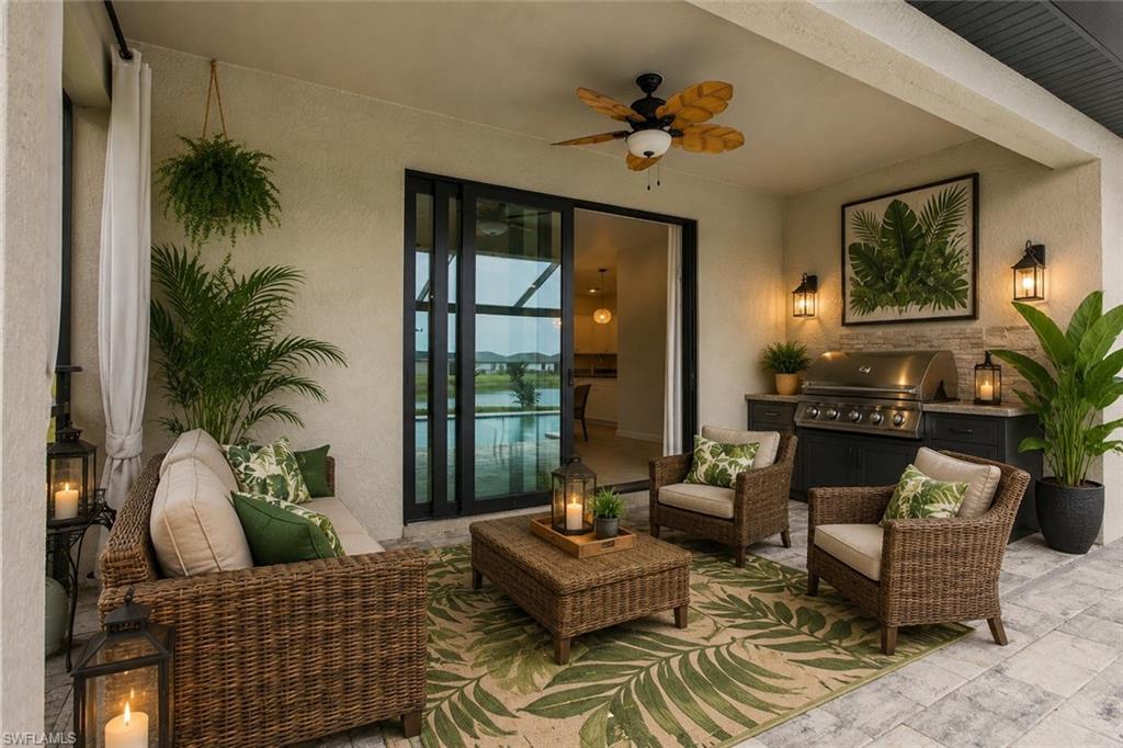 Virtually Staged photo - lanai