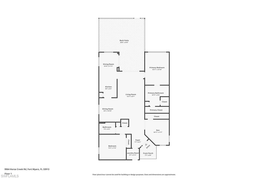 3D floor plan