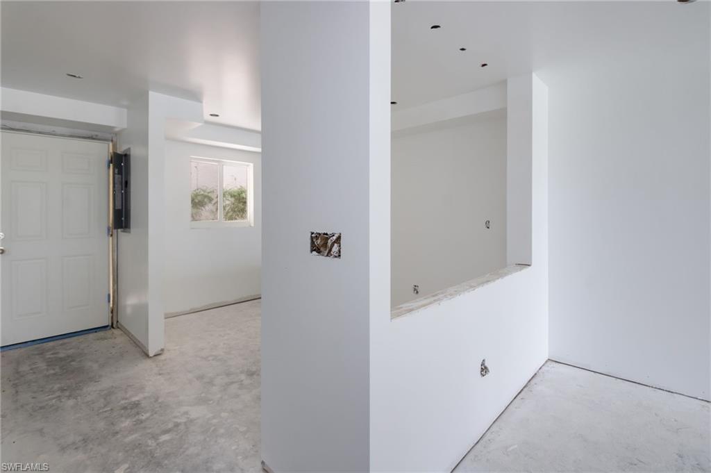Front door entrance and Kitchen