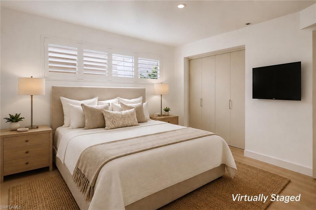 Guest Bedroom Virtually staged