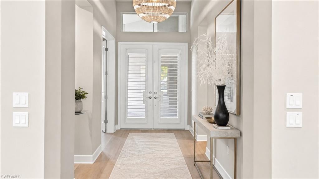 Room Digitally Staged Foyer