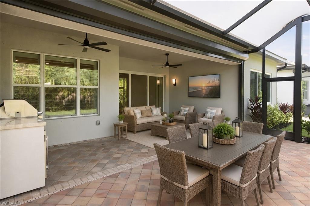 Room Digitally Staged  cover screened lanai