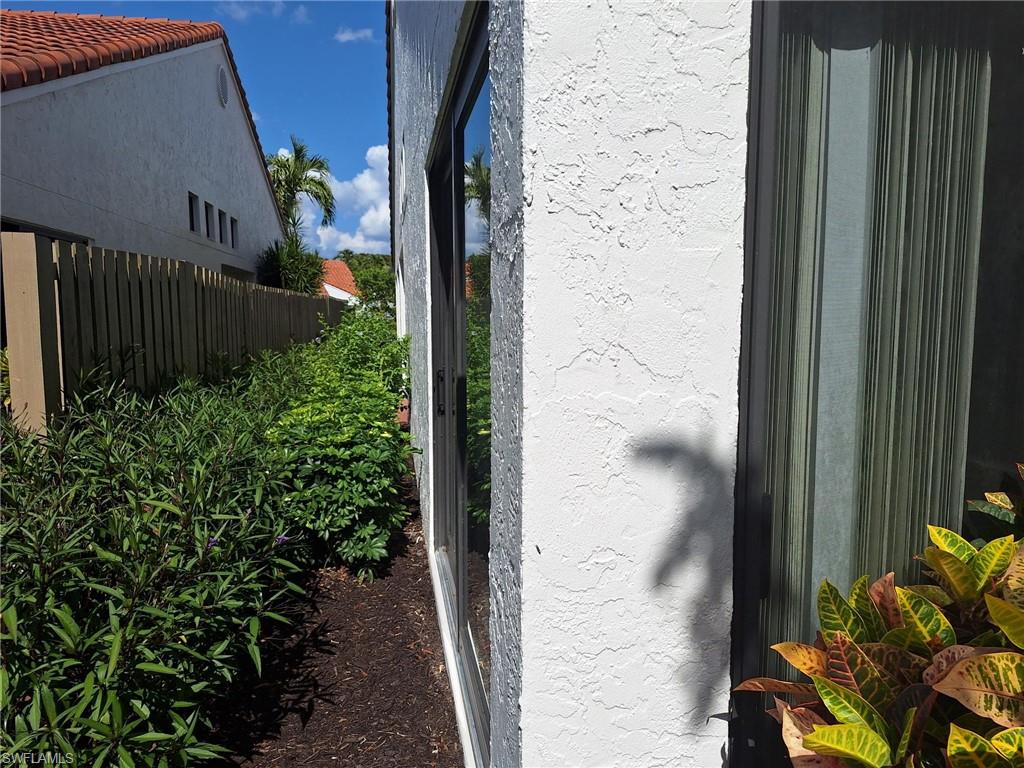 View of Side Yard  and Fence for privacy
